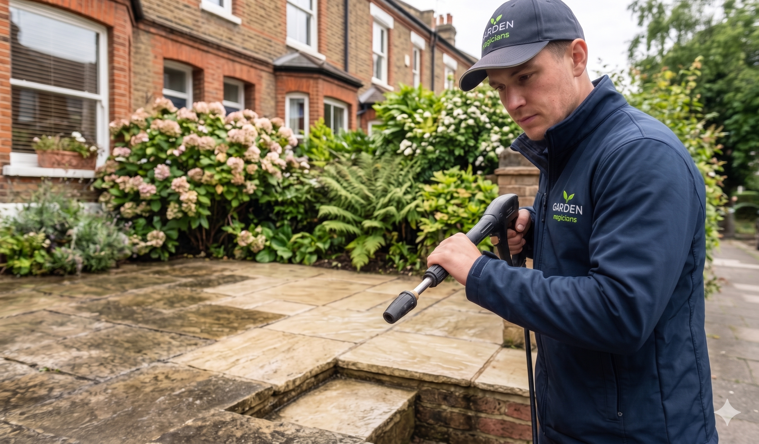 patio pressure washer service